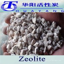 Huayang aluminosilicato mineral zeolita natural filtro de zeolita media